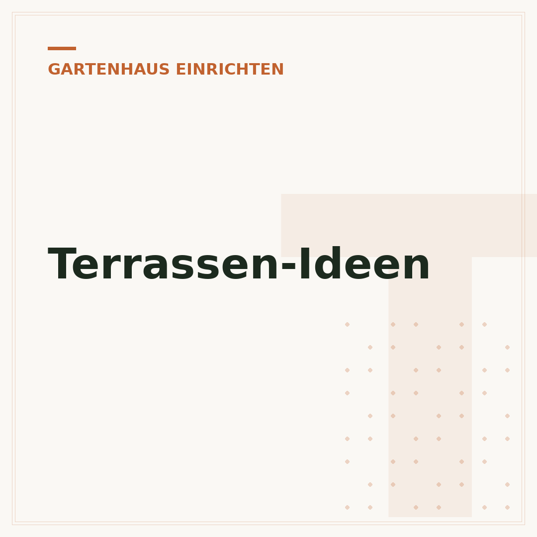 Terrassen-Ideen