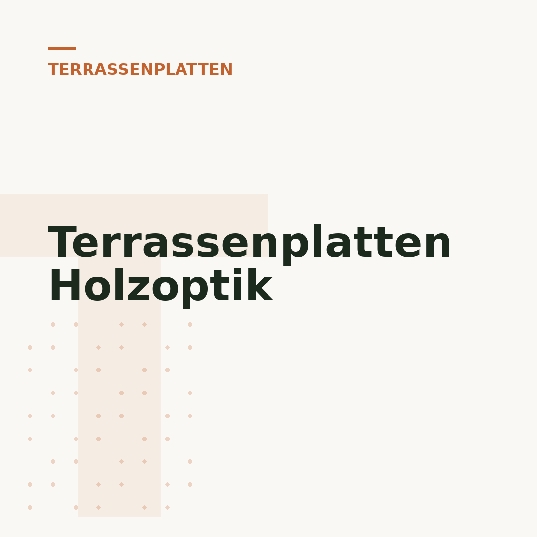 Terrassenplatten Holzoptik