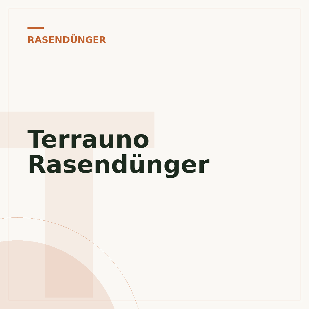 Terrauno Rasendünger