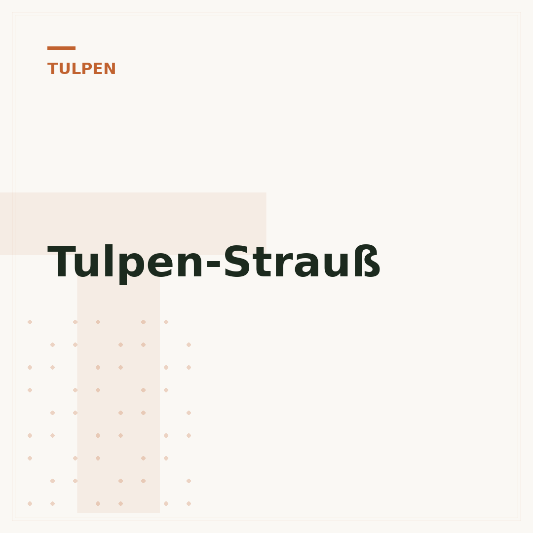 Tulpen-Strauß