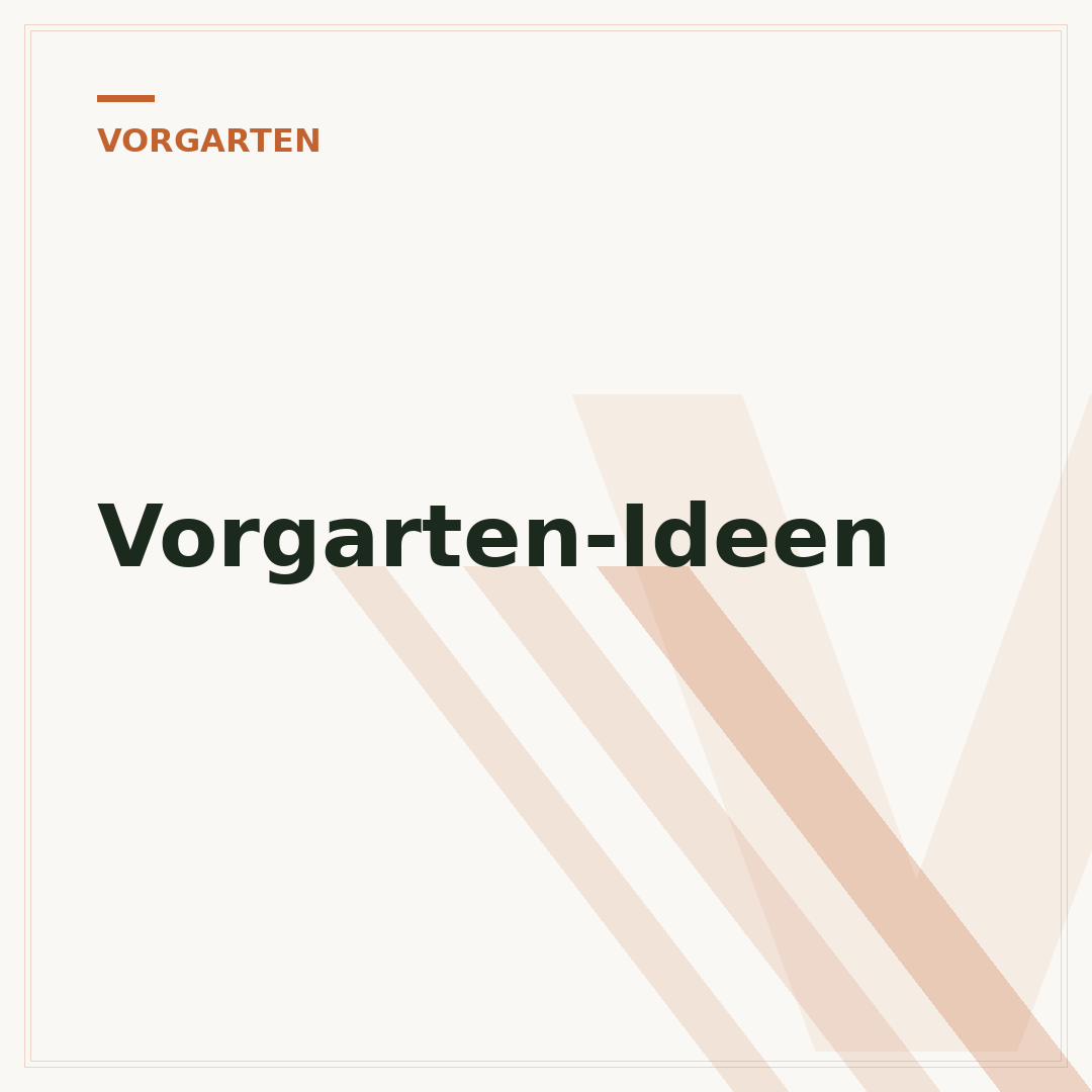 Vorgarten-Ideen