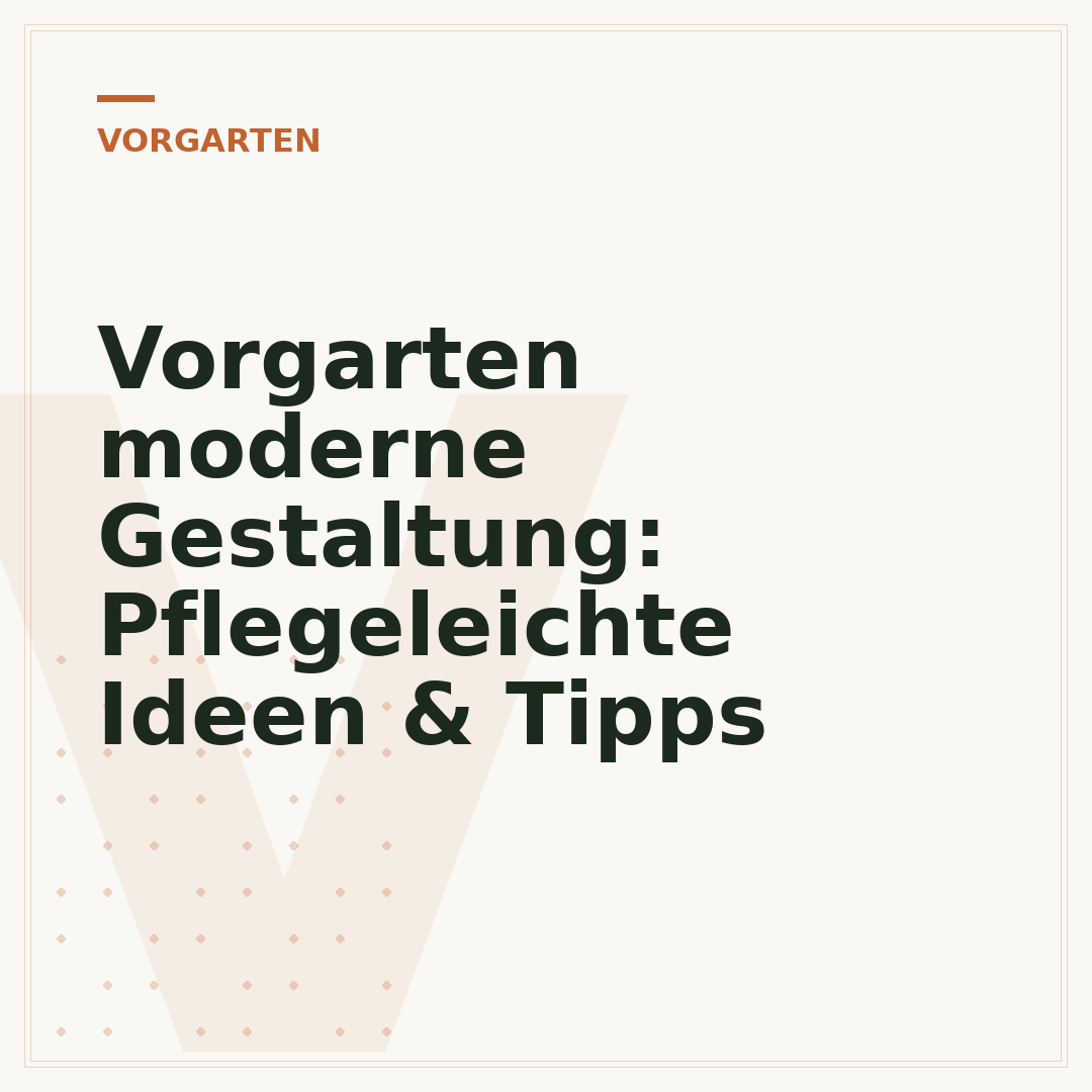 Vorgarten moderne Gestaltung: Pflegeleichte Ideen & Tipps