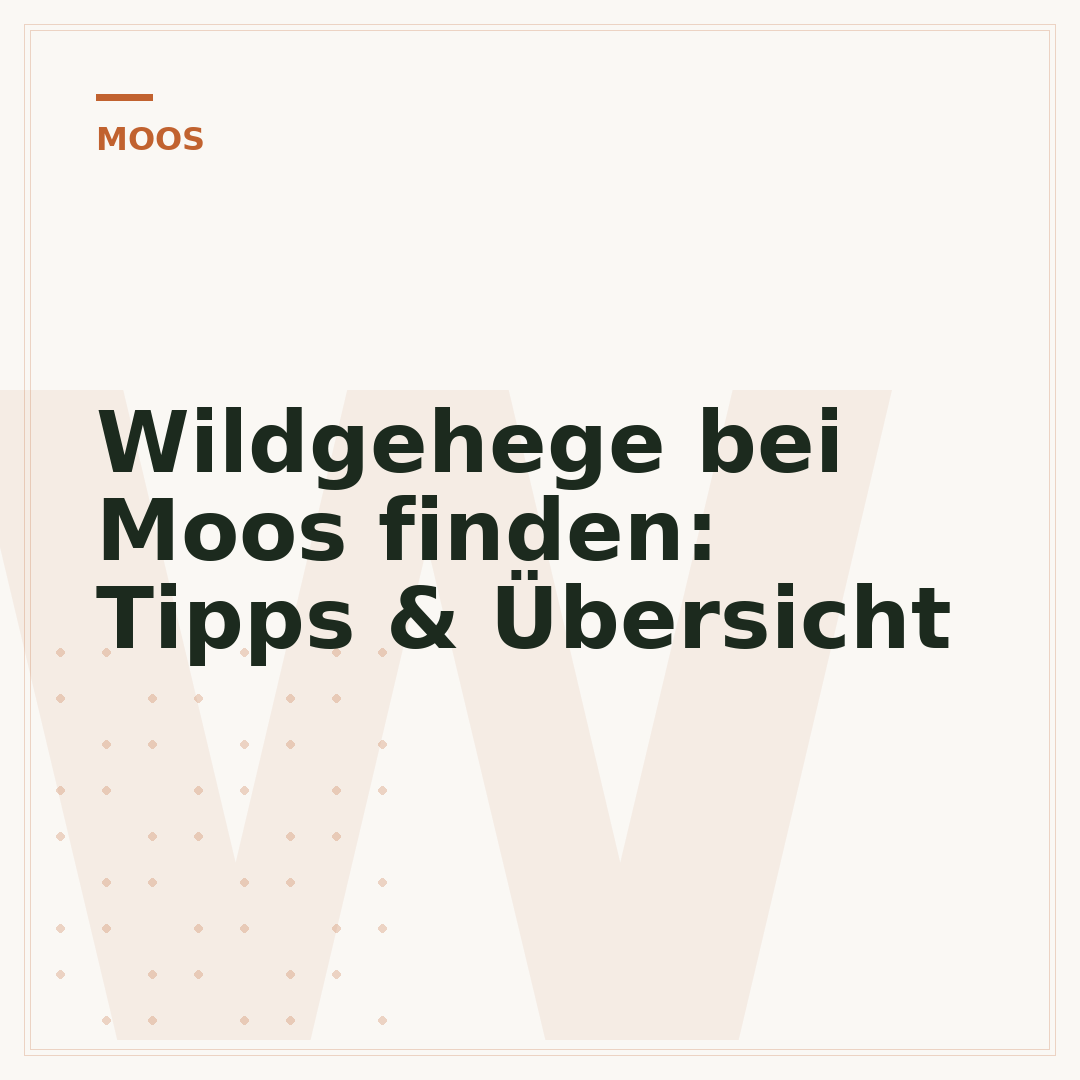 Wildgehege bei Moos finden: Tipps & Übersicht