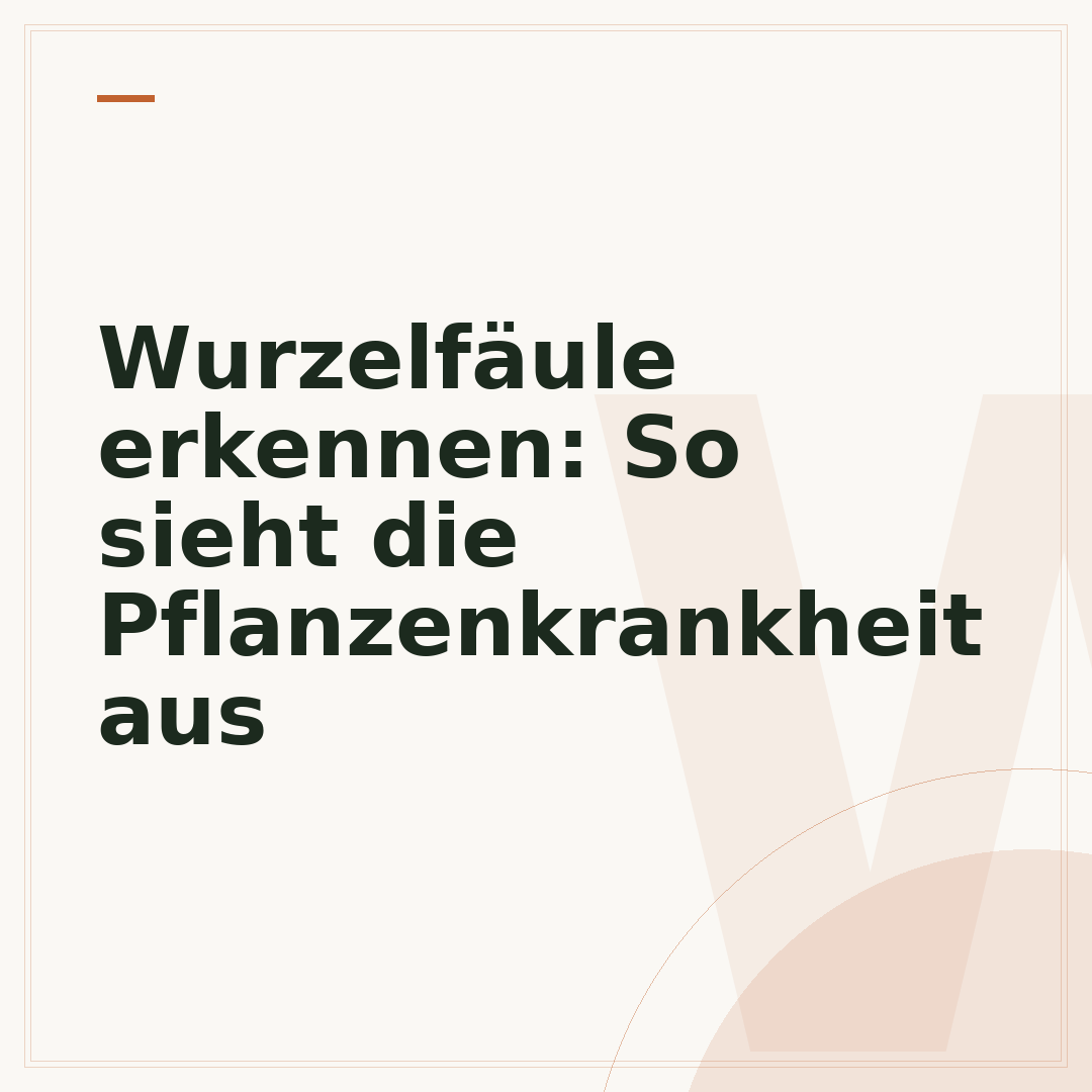 Wurzelfäule erkennen: So sieht die Pflanzenkrankheit aus