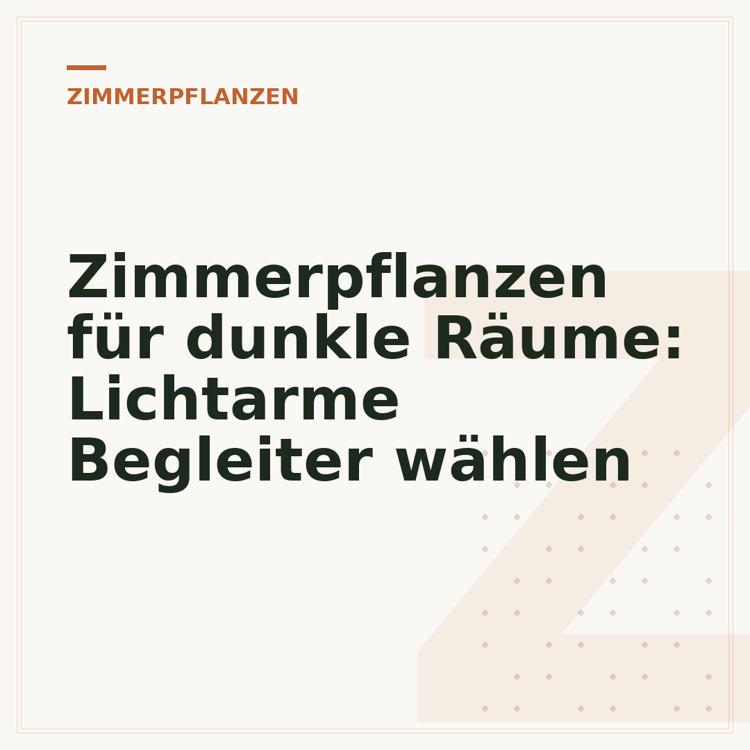 Zimmerpflanzen für dunkle Räume: Lichtarme Begleiter wählen