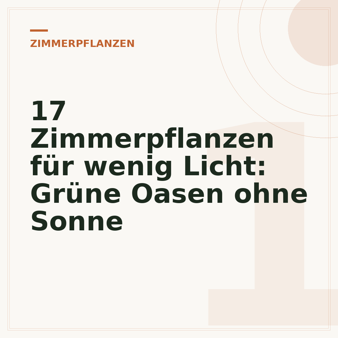 17 Zimmerpflanzen für wenig Licht: Grüne Oasen ohne Sonne